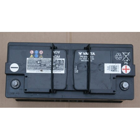 Акумулятор VARTA AGM 7P0 915 105 D 12V 105Ah 580A DIN 950A